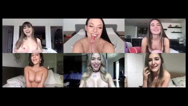 LanaRhoades 隔离淫乱Zoom会议 被同事爆操到高潮连连